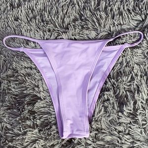 ROMWE purple bikini bottoms